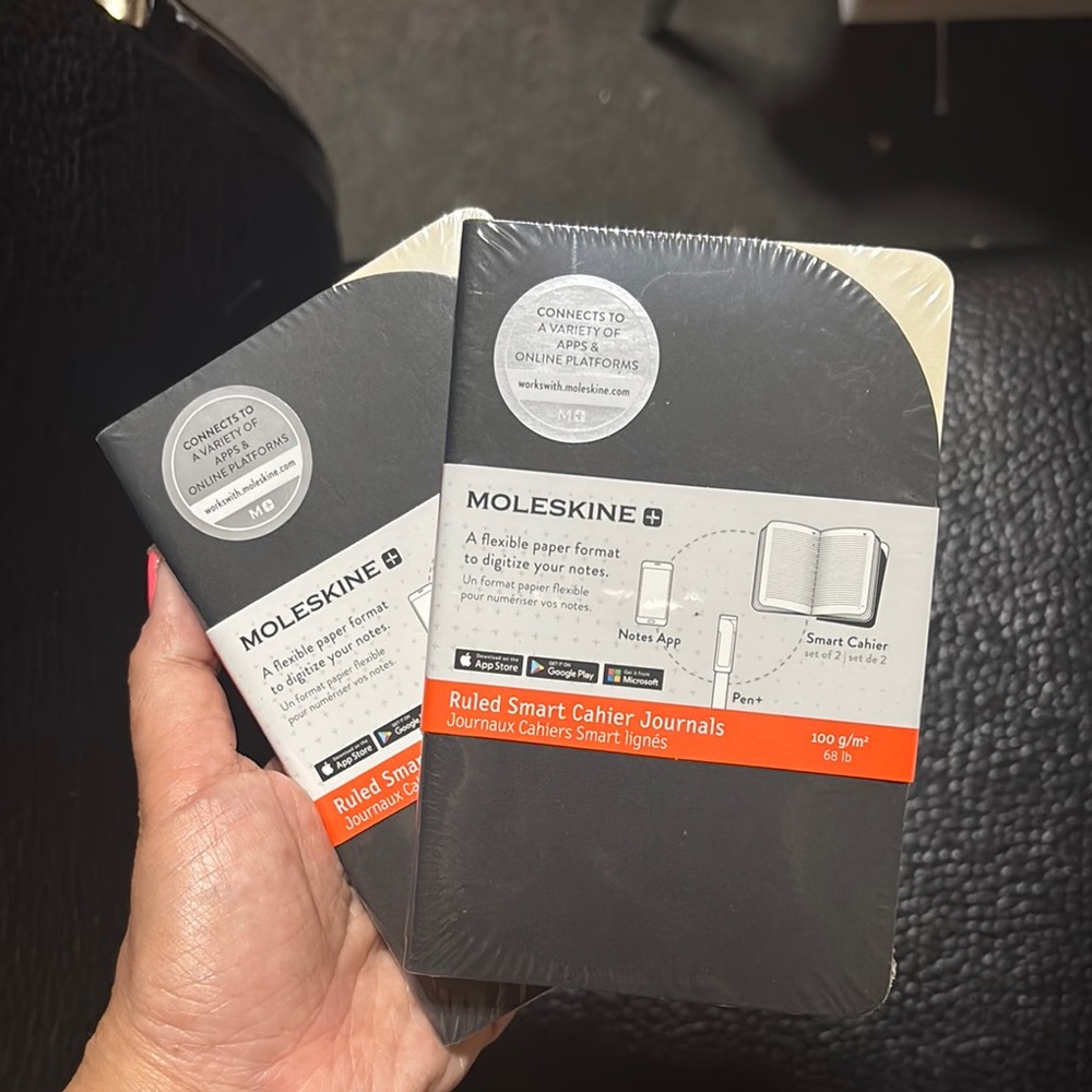 Moleskine Smart Cahier notebooks (pocket size)